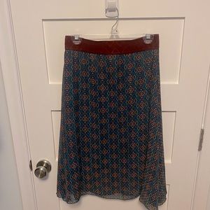 LuLaRoe a-line skirt size Small